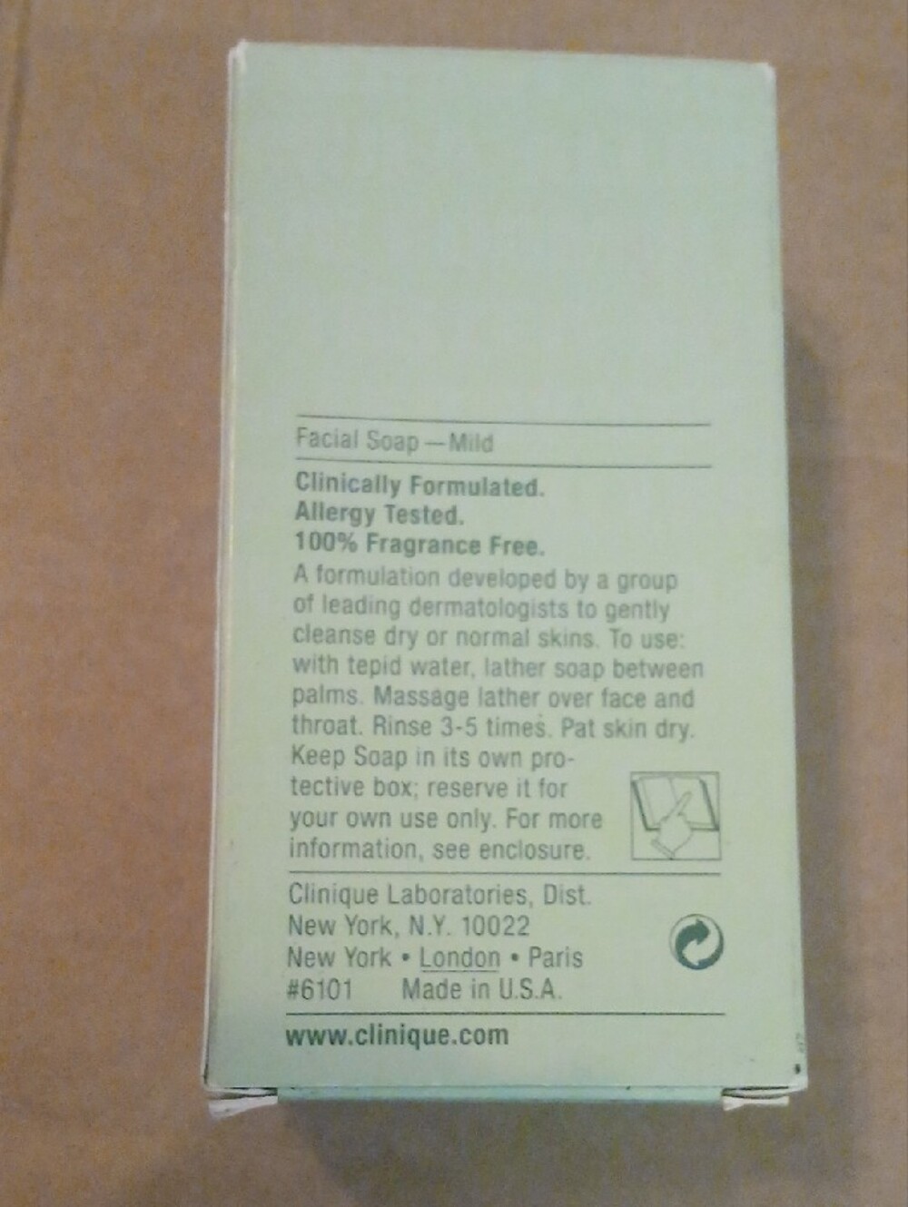 NIB Clinique Large Bar Facial Soap Mild & Soap Dish & Blush - Picture 4 of 13
